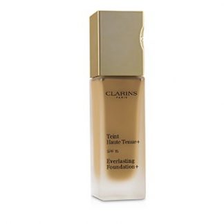 CLARINS EVERLASTING FOUNDATION+ SPF15 - # 114 CAPPUCCINO (BOX SLIGHTLY DAMAGED) 30ML/1.1OZ