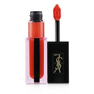 YVES SAINT LAURENT ROUGE PUR COUTURE VERNIS Ã€ LÃ¨VRES WATER STAIN - # 605 BAIN DE CORAIL 5.9ML/0.20OZ