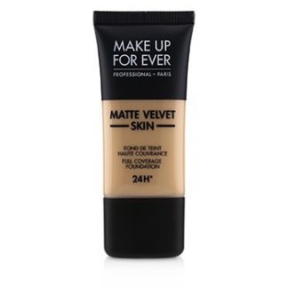 MAKE UP FOR EVER MATTE VELVET SKIN FULL COVERAGE FOUNDATION - # R330 (WARM IVORY) 30ML/1OZ