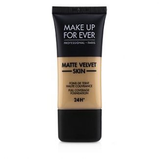 MAKE UP FOR EVER MATTE VELVET SKIN FULL COVERAGE FOUNDATION - # Y335 (DARK SAND) 30ML/1OZ