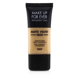 MAKE UP FOR EVER MATTE VELVET SKIN FULL COVERAGE FOUNDATION - # Y345 (NATURAL BEIGE) 30ML/1OZ