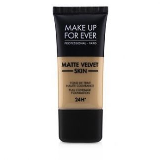 MAKE UP FOR EVER MATTE VELVET SKIN FULL COVERAGE FOUNDATION - # R370 (MEDIUM BEIGE) 30ML/1OZ