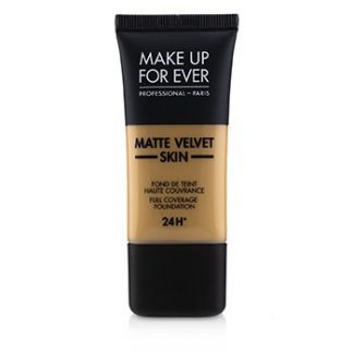 MAKE UP FOR EVER MATTE VELVET SKIN FULL COVERAGE FOUNDATION - # Y405 (GOLDEN HONEY) 30ML/1OZ