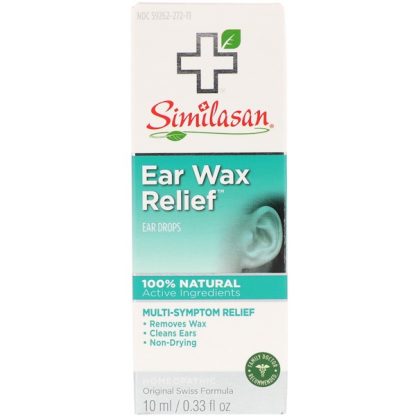 SIMILASAN, EAR WAX RELIEF, EAR DROPS, 0.33 FL OZ / 10ml