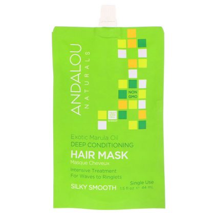 ANDALOU NATURALS, EXOTIC MARULA OIL DEEP CONDITIONING HAIR MASK, 1.5 FL OZ / 44ml