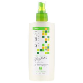 ANDALOU NATURALS, EXOTIC MARULA OIL, SILKY SMOOTH DETANGLING SPRAY, 8.2 FL OZ / 242ml