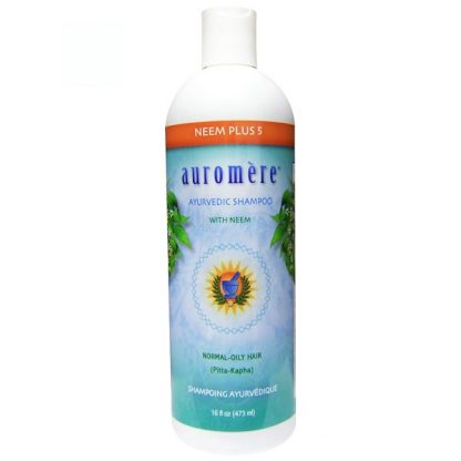 AUROMERE, AYURVEDIC SHAMPOO, NEEM PLUS 5, 16 FL OZ / 473ml