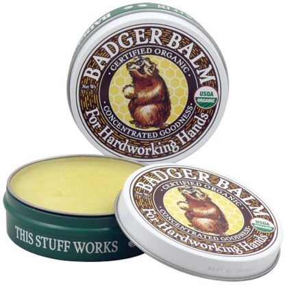 BADGER COMPANY, BADGER BALM, FOR HARDWORKING HANDS, .75 OZ / 21g