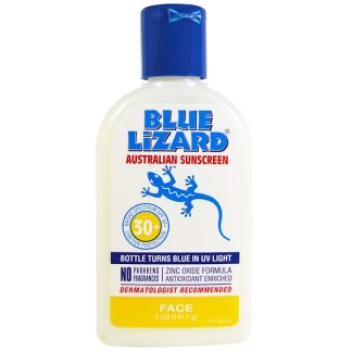 BLUE LIZARD AUSTRALIAN SUNSCREEN, FACE SPF 30+, FRAGRANCE FREE, 5 OZ / 141.7g