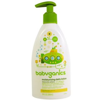 BABYGANICS, MOISTURIZING DAILY LOTION, CHAMOMILE VERBENA, 9 FL OZ / 266ml