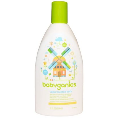 BABYGANICS, VAPOR BUBBLE BATH, 12 FL OZ / 354ml