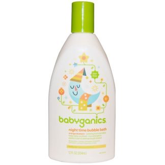 BABYGANICS, NIGHT TIME BUBBLE BATH, ORANGE BLOSSOM, 12 FL OZ / 354ml