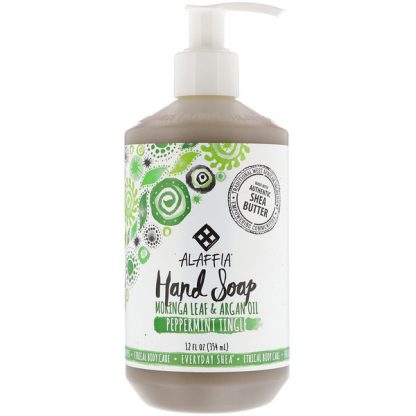 EVERYDAY SHEA, HAND SOAP, PEPPERMINT TINGLE, 12 FL OZ / 354ml