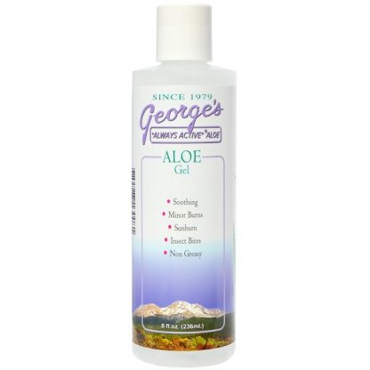 GEORGE'S ALOE VERA, ALOE GEL, 8 FL OZ / 236ml