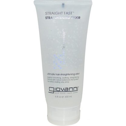 GIOVANNI, STRAIGHT FAST, STRAIGHTENING ELIXIR, 6.8 OZ / 200ml