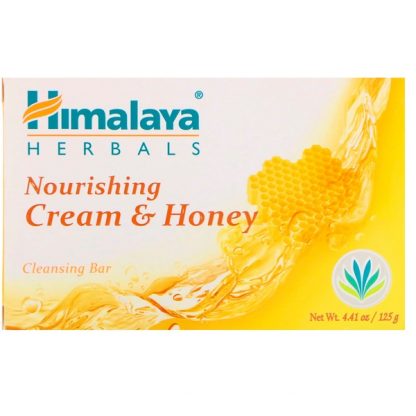 HIMALAYA, NOURISHING CLEANSING BAR, CREAM & HONEY, 4.41 OZ / 125g