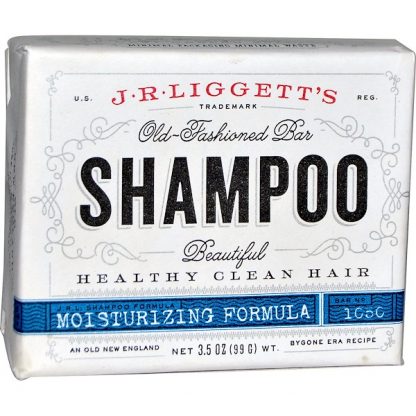 J.R. LIGGETT'S, OLD-FASHIONED BAR SHAMPOO, MOISTURIZING FORMULA, 3.5 OZ / 99g