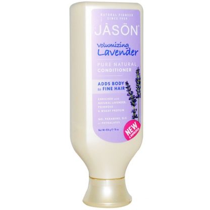 JASON NATURAL, PURE NATURAL CONDITIONER, VOLUMIZING LAVENDER, 16 OZ / 454g