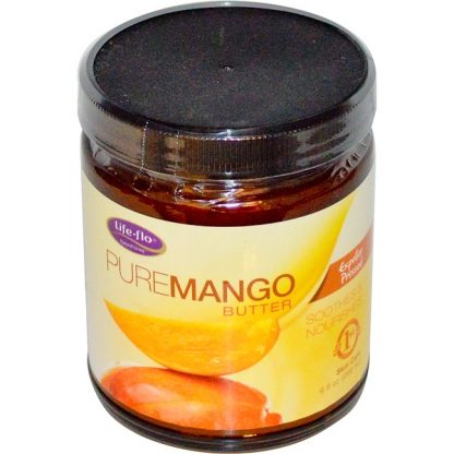 LIFE-FLO, PUREMANGO BUTTER, EXPELLER PRESSED, 9 FL OZ / 266ml