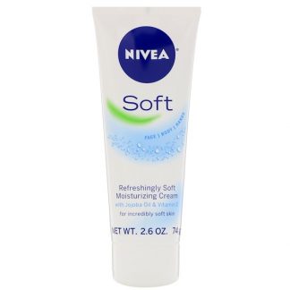 NIVEA, REFRESHINGLY SOFT MOISTURIZING CREME, 2.6 OZ / 74g