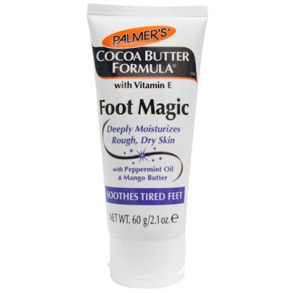 PALMER'S, COCOA BUTTER FORMULA, FOOT MAGIC, WITH PEPPERMINT OIL & MANGO BUTTER, 2.1 OZ / 60g