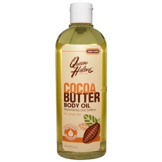 QUEEN HELENE, COCOA BUTTER BODY OIL, ENRICHED WITH VITAMIN E, 10 FL OZ / 296ml