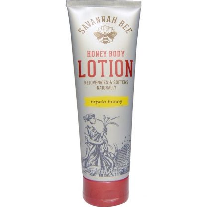 SAVANNAH BEE COMPANY INC, HONEY BODY LOTION, TUPELO HONEY, 8 FL OZ / 236ml