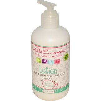 MILL CREEK BOTANICALS, BABY LOTION WITH WITCH HAZEL, EXTRA SENSITIVE, 8.5 FL OZ / 255ml