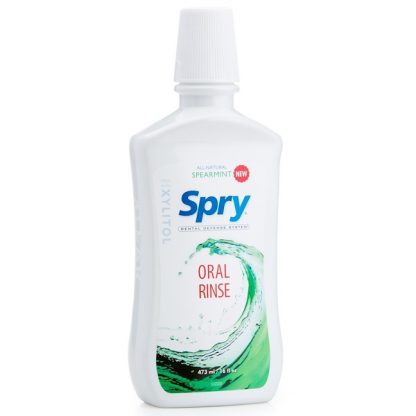 XLEAR, SPRY, ORAL RINSE, SPEARMINT, 16 FL OZ / 473ml