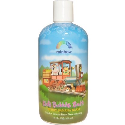 RAINBOW RESEARCH, KID'S BUBBLE BATH, BERRY BANANA BLAST, 12 FL OZ / 360ml