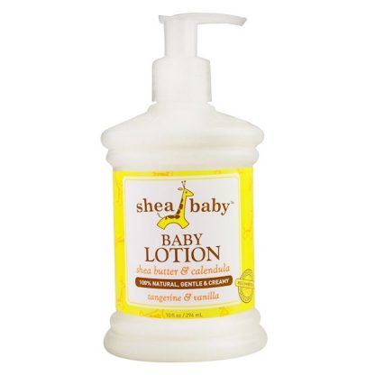 SHEA BABY SHEA MAMA, BABY LOTION, TANGERINE & VANILLA, 10 FL OZ / 296ml