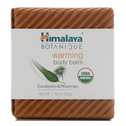 HIMALAYA, BOTANIQUE, WARMING BODY BALM, 1.76 OZ / 50g