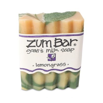 INDIGO WILD, ZUM BAR, GOAT'S MILK SOAP, LEMONGRASS, 3 OZ HANDMADE BAR