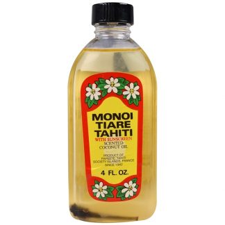 MONOI TIARE TAHITI, SUN TAN OIL WITH SUNSCREEN, 4 FL OZ / 120ml