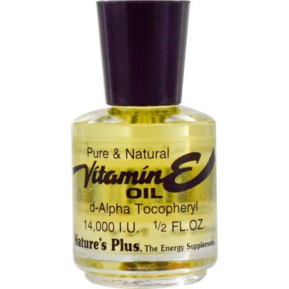 NATURE'S PLUS, VITAMIN E OIL, 14,000 IU, 1/2 FL OZ