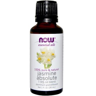 NOW FOODS, ESSENTIAL OILS, JASMINE ABSOLUTE, 1 FL OZ / 30ml