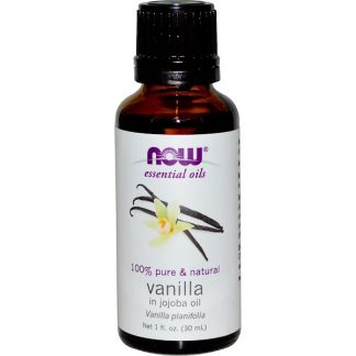 NOW FOODS, ESSENTIAL OILS, VANILLA, IN JOJOBA OIL, 1 FL OZ / 30ml