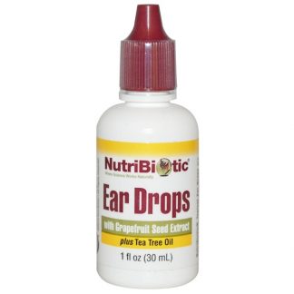 NUTRIBIOTIC, EAR DROPS WITH GRAPEFRUIT SEED EXTRACT, 1 FL OZ / 30ml