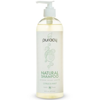 PURACY, NATURAL SHAMPOO, CITRUS & MINT, 16 FL OZ / 473ml