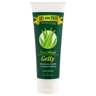 REAL ALOE INC., GELLY, UNSCENTED, 8 OZ / 230ml