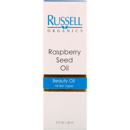 RUSSELL ORGANICS, RASPBERRY SEED OIL, 2 FL OZ / 60ml