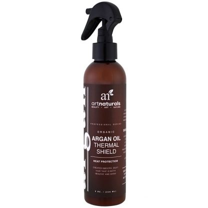 ARTNATURALS, ARGAN OIL THERMAL SHIELD, HEAT PROTECTION, 8 OZ / 236ml