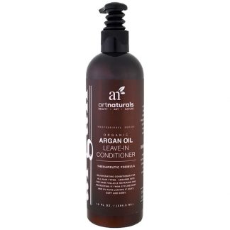 ARTNATURALS, ORGANIC ARGAN OIL LEAVE-IN CONDITIONER, THERAPEUTIC FORMULA , 12 FL OZ / 354.9ml