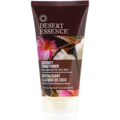 DESERT ESSENCE, TRAVEL SIZE, COCONUT CONDITIONER, 1.5 FL OZ / 44ml