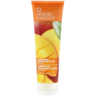 DESERT ESSENCE, HAND AND BODY LOTION, ISLAND MANGO, 8 FL OZ / 237ml