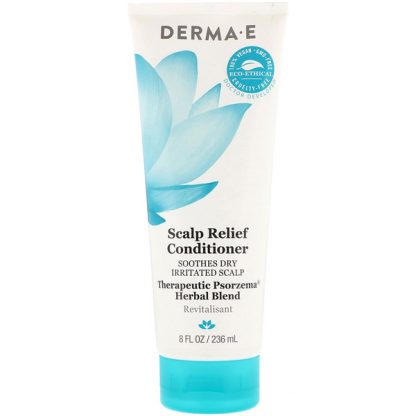 DERMA E, SCALP RELIEF CONDITIONER, 8 FL OZ / 236ml