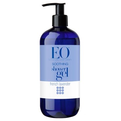 EO PRODUCTS, SOOTHING SHOWER GEL, FRENCH LAVENDER, 16 FL OZ / 473ml