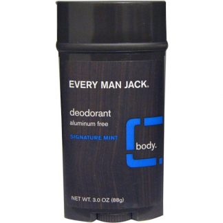 EVERY MAN JACK, DEODORANT, SIGNATURE MINT, 3.0 OZ / 88g