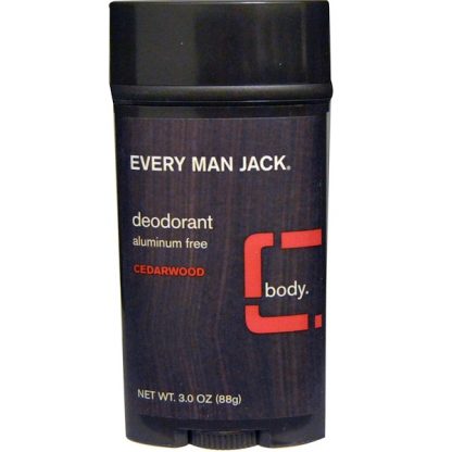 EVERY MAN JACK, DEODORANT, CEDARWOOD, 3.0 OZ / 88g