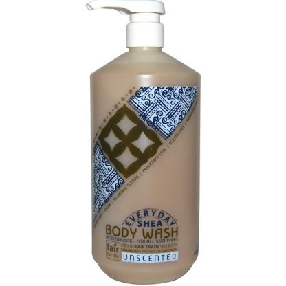 EVERYDAY SHEA, BODY WASH, UNSCENTED, 32 FL OZ / 950ml